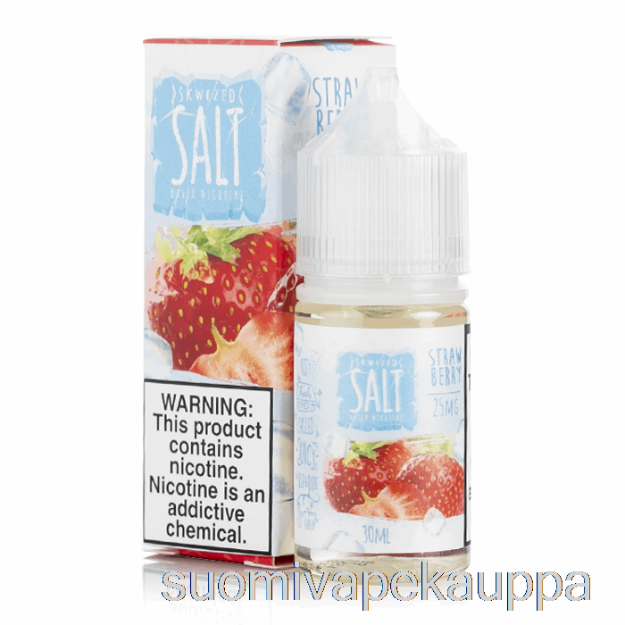 Vape Kauppa Jäämansikka - Skwezed Suola E-neste - 30ml 25mg